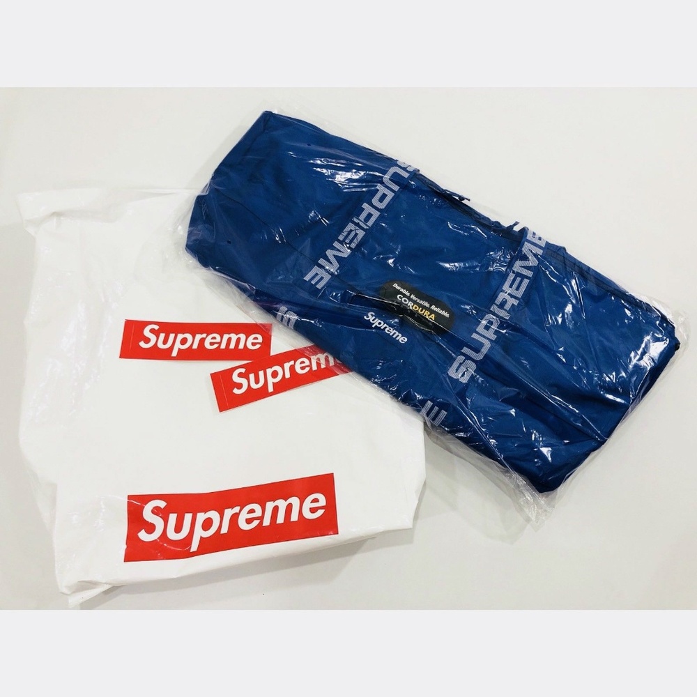 SUPREME Large Duffle Bag 100% Authentic SS18 - Picture 3 of 6
